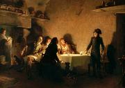 Jean Lecomte Du Nouy The supper of Beaucaire Spain oil painting artist
